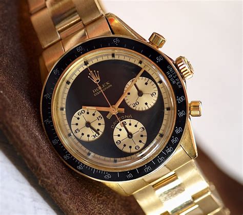 rolex daytona paul newman special edition automatic chronograph|rolex daytona 1969 price.